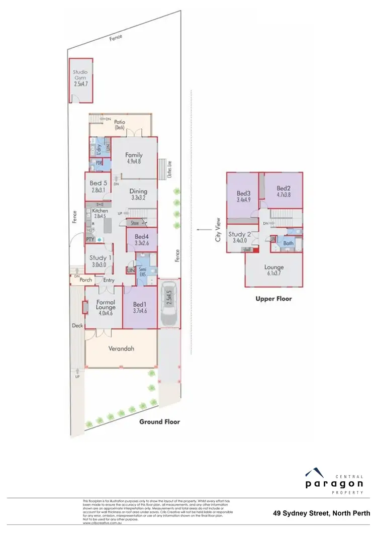 Floorplan of Homely house listing, 49 Sydney Street, North Perth WA 6006