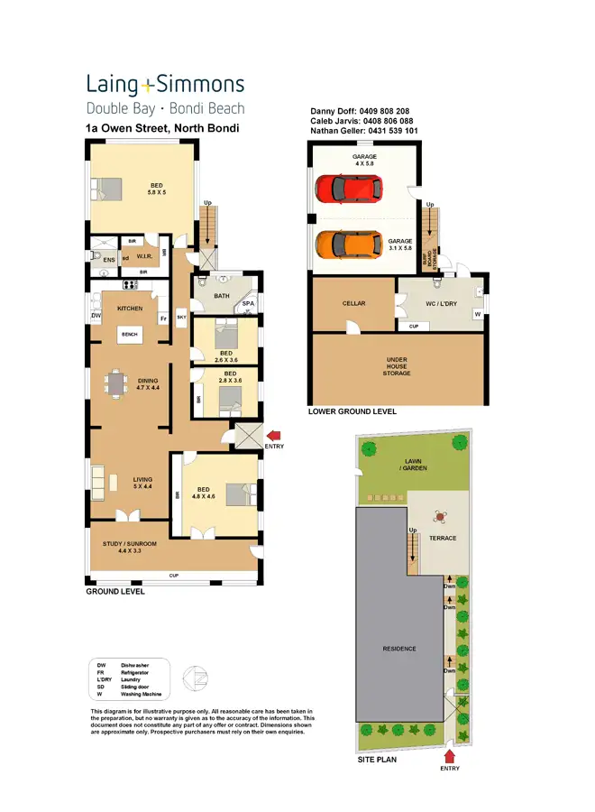 Floorplan of Homely house listing, 1a Owen Street, North Bondi NSW 2026