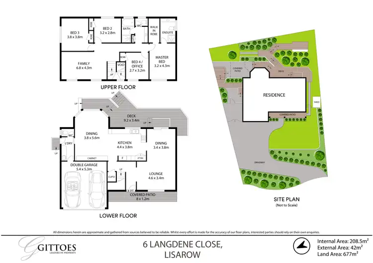 Floorplan of Homely house listing, 6 Langdene Close, Lisarow NSW 2250