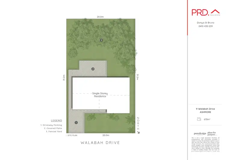 Floorplan of Homely house listing, 9 Walabah Drive, Ashmore QLD 4214