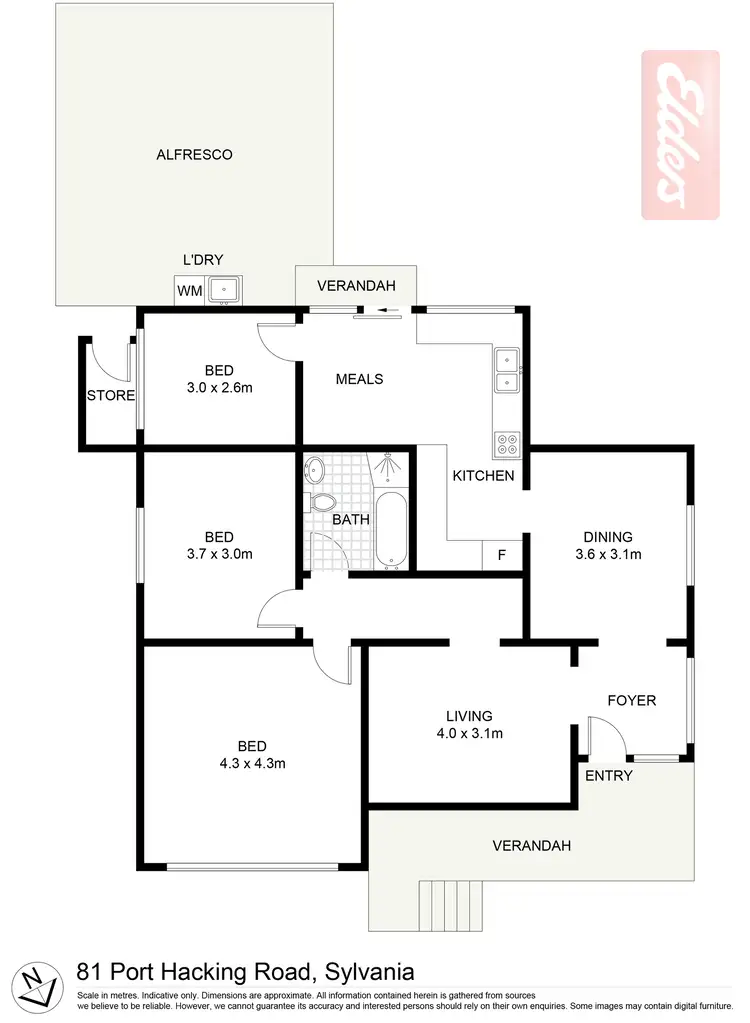 Floorplan of Homely house listing, 81 Port Hacking Road, Sylvania NSW 2224