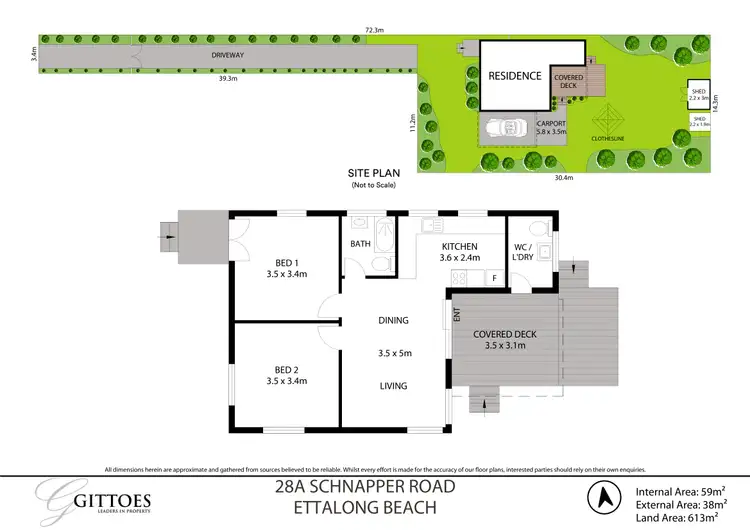 Floorplan of Homely house listing, 28A Schnapper Road, Ettalong Beach NSW 2257