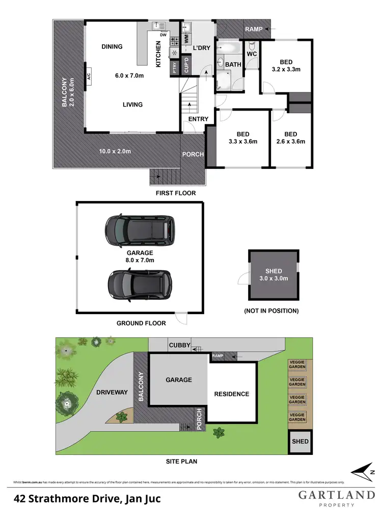 Floorplan of Homely house listing, 42 Strathmore Drive, Jan Juc VIC 3228