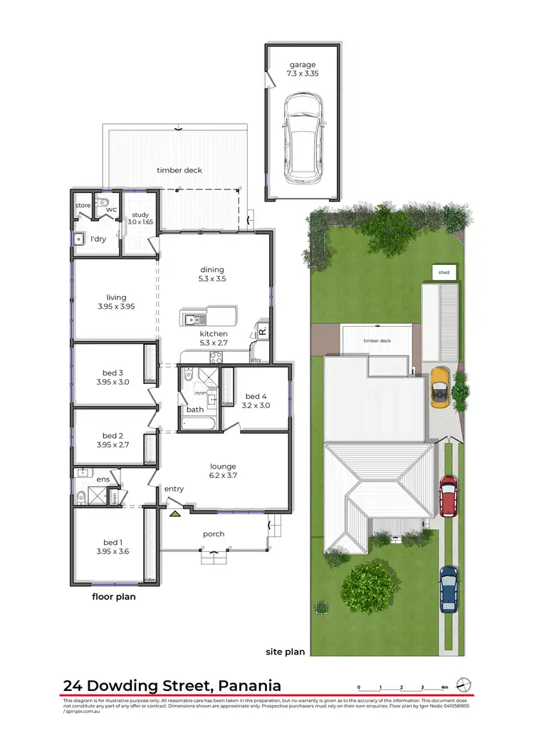 Floorplan of Homely house listing, 24 Dowding Street, Panania NSW 2213