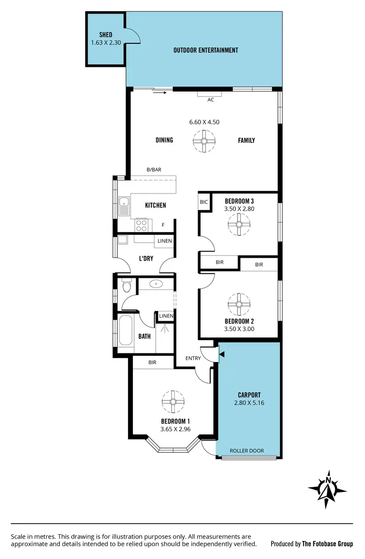Floorplan of Homely house listing, 14 Baume Circuit, Old Reynella SA 5161