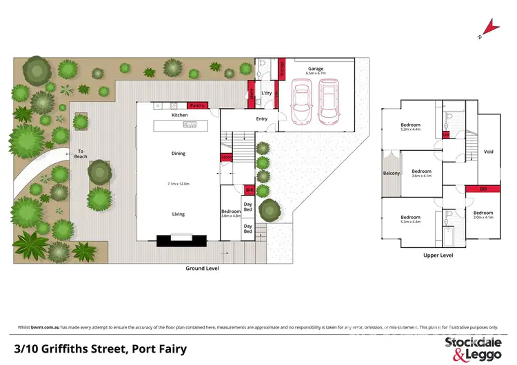 Floorplan of Homely house listing, 3/10 Griffiths Street, Port Fairy VIC 3284