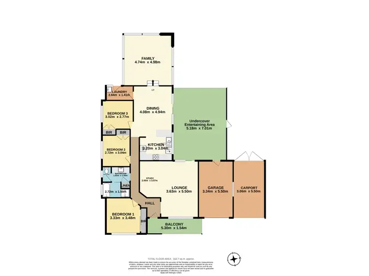 Floorplan of Homely house listing, 5 Featherwood Place, Albion Park Rail NSW 2527