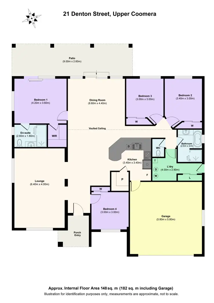 Floorplan of Homely house listing, 21 Denton Street, Upper Coomera QLD 4209