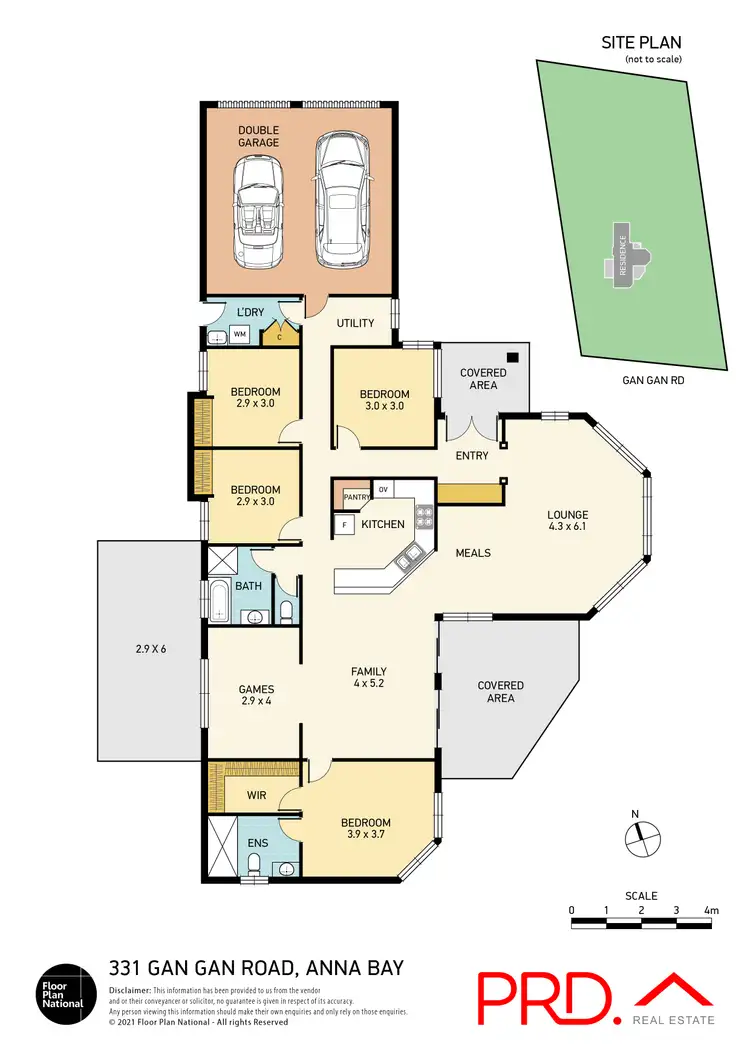 Floorplan of Homely house listing, 331 Gan Gan Road, Anna Bay NSW 2316