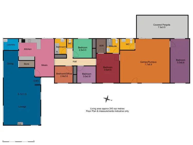 Floorplan of Homely house listing, 4525 Mitchell Highway, Orange NSW 2800