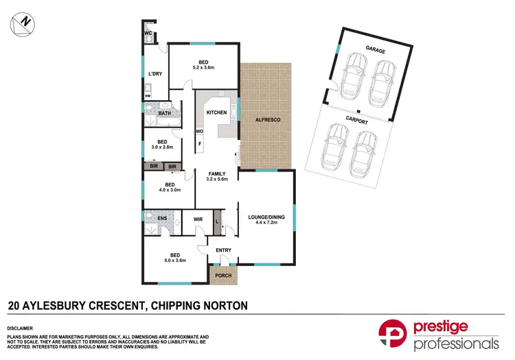 Floorplan of Homely house listing, 20 Aylesbury Crescent, Chipping Norton NSW 2170