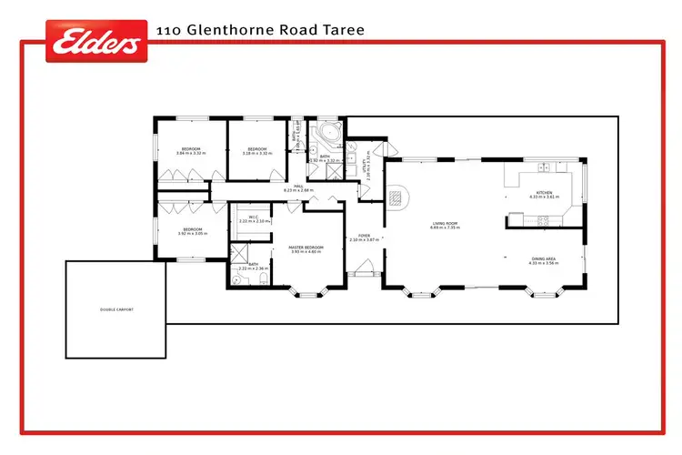 Floorplan of Homely rural property listing, 110 Glenthorne Road, Glenthorne NSW 2430
