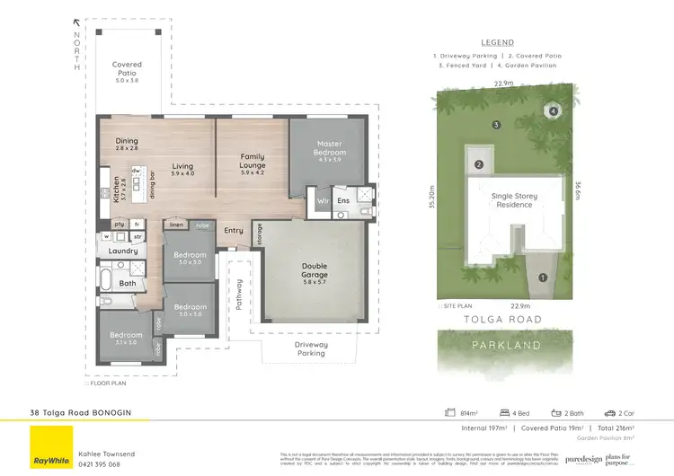 Floorplan of Homely house listing, 38 Tolga Road, Bonogin QLD 4213
