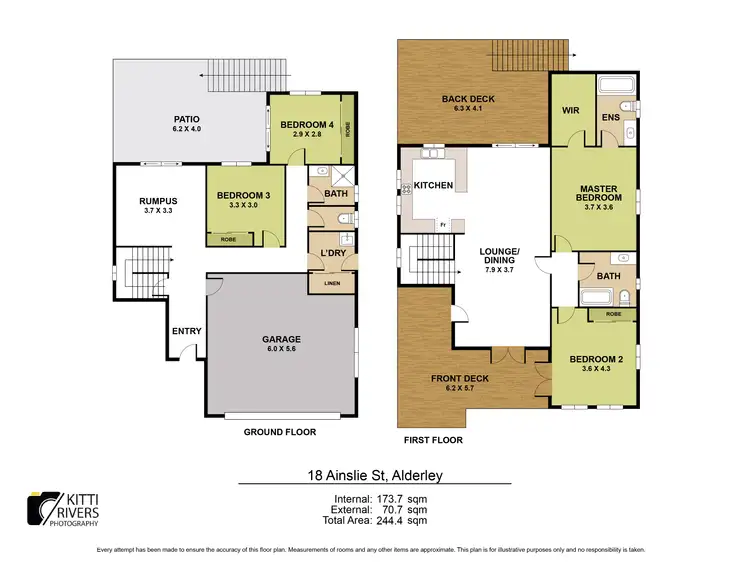 Floorplan of Homely house listing, 18 Ainslie Street, Alderley QLD 4051