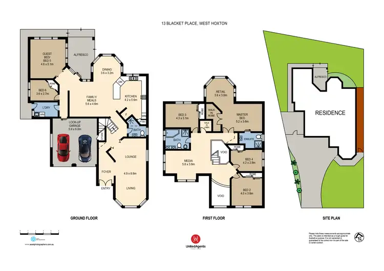 Floorplan of Homely house listing, 13 Blacket Place, West Hoxton NSW 2171