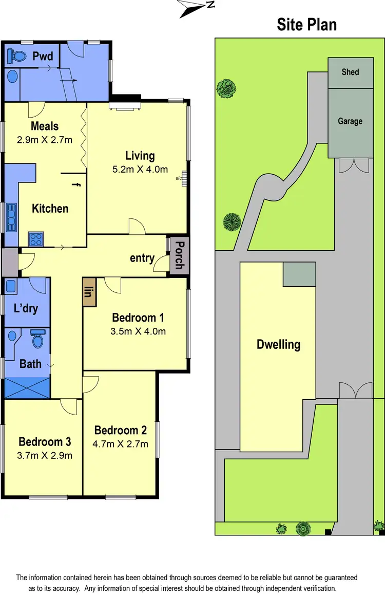 Floorplan of Homely house listing, 13 Marcia Street, Thomastown VIC 3074
