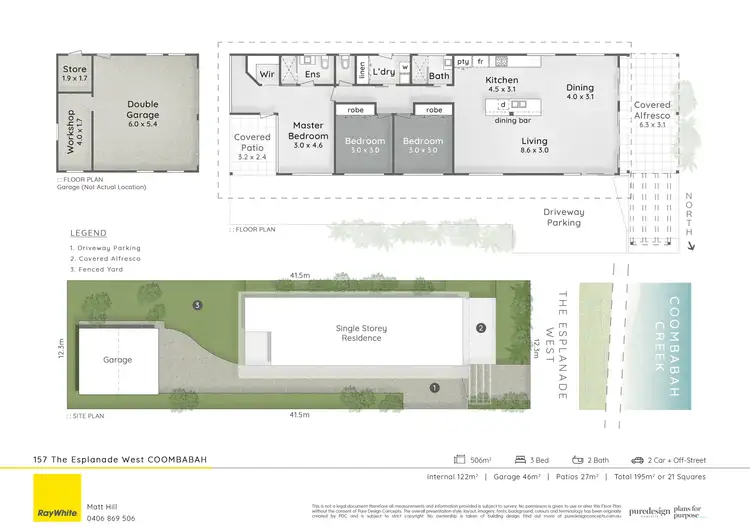 Floorplan of Homely house listing, 157 The Esplanade West, Coombabah QLD 4216
