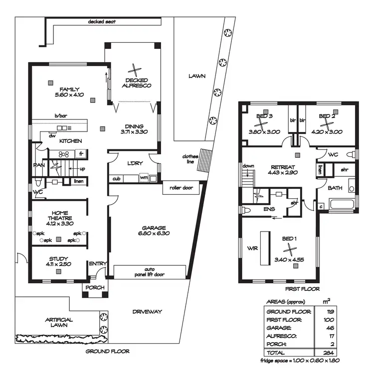 Floorplan of Homely house listing, 1A Vicar Street, Gilles Plains SA 5086