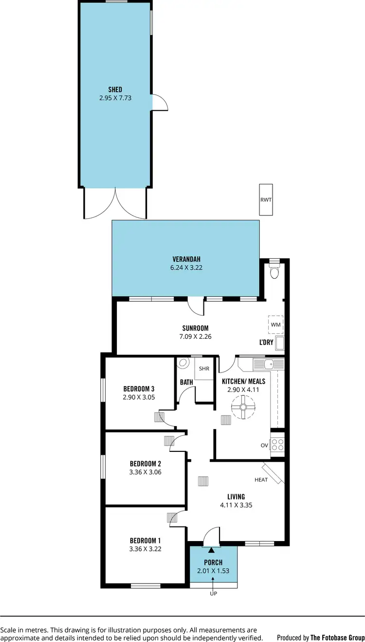 Floorplan of Homely house listing, 17 Phillis Terrace, Peterhead SA 5016