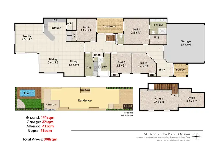 Floorplan of Homely house listing, 51B North Lake Road, Myaree WA 6154