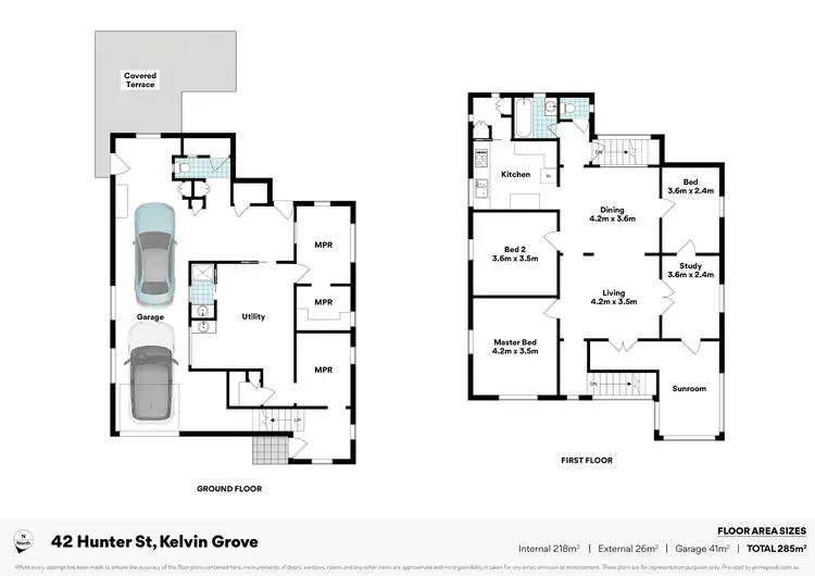 Floorplan of Homely house listing, 42 Hunter Street, Kelvin Grove QLD 4059