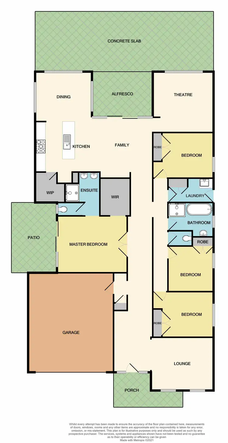 Floorplan of Homely house listing, 52 Enderle Drive, Lochinvar NSW 2321