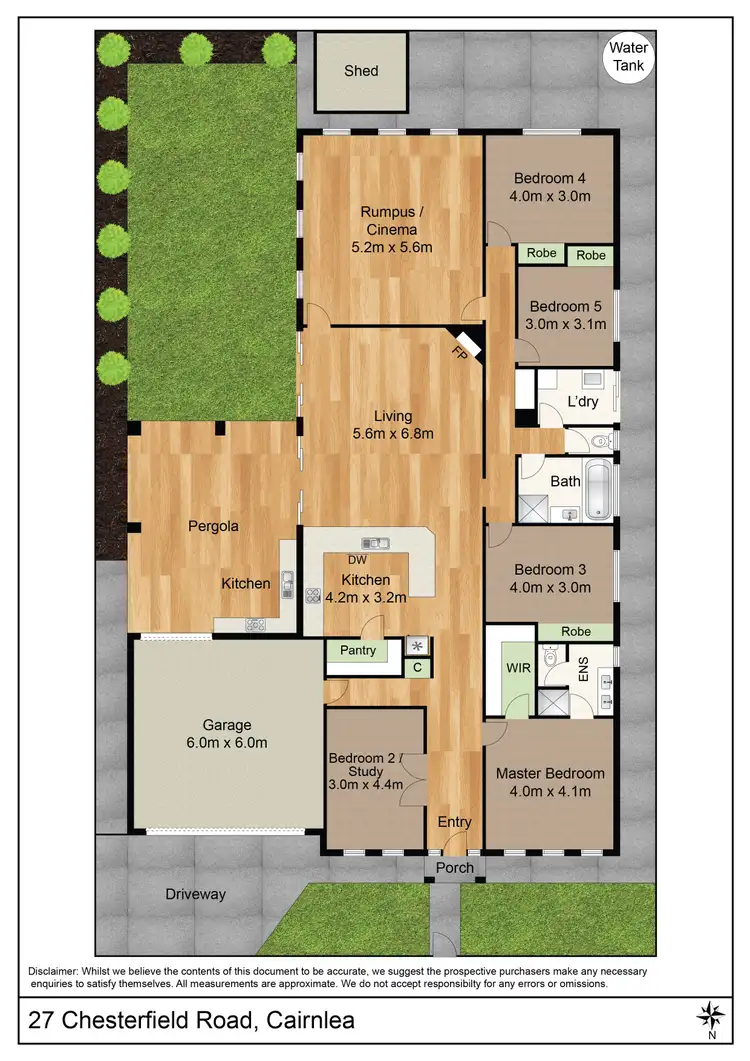 Floorplan of Homely house listing, 27 Chesterfield Road, Cairnlea VIC 3023