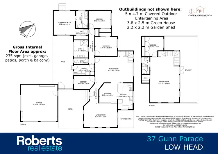 Floorplan of Homely house listing, 37 Gunn Parade, Low Head TAS 7253