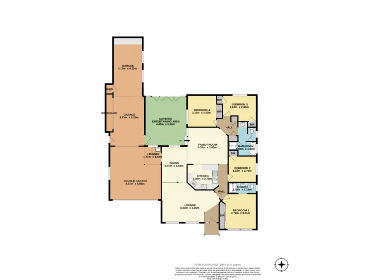 Floorplan of Homely house listing, 45 Habeda Avenue, Horsley NSW 2530