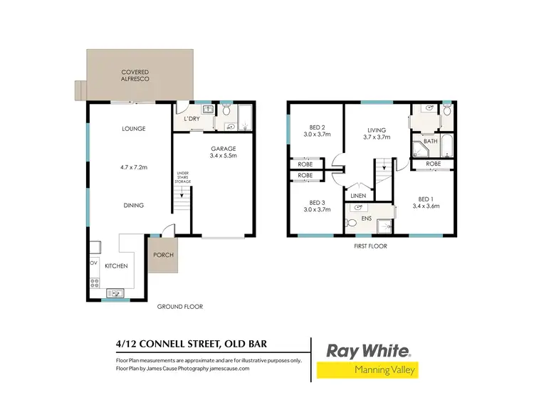 Floorplan of Homely townhouse listing, 4/12 Connell Street, Old Bar NSW 2430