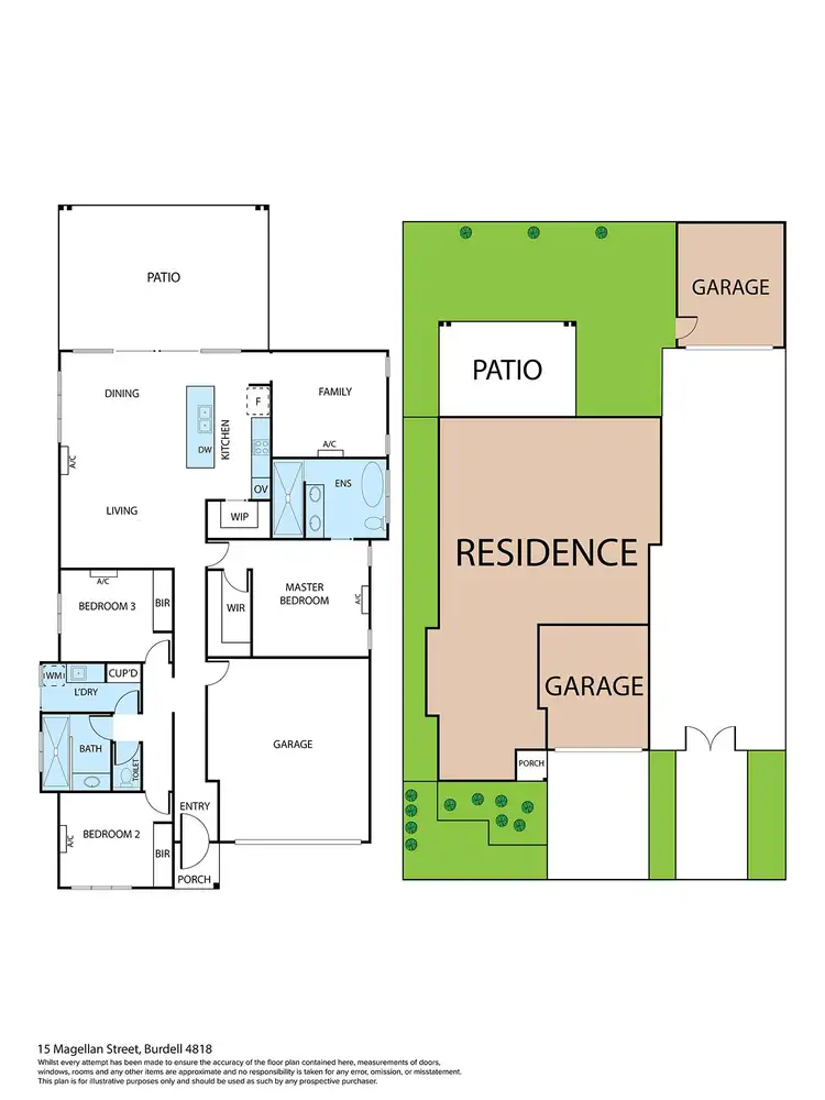 Floorplan of Homely house listing, 15 Magellan Street, Burdell QLD 4818