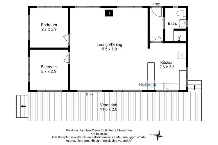 Floorplan of Homely rural property listing, 44/137 Winduss Road, Gunns Plains TAS 7315