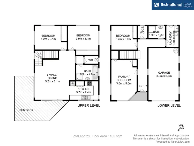 Floorplan of Homely unit listing, 6/39 Beach Road, Margate TAS 7054