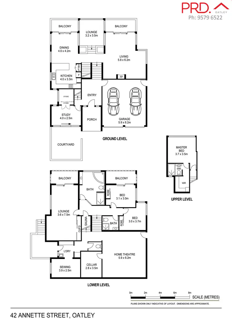 Floorplan of Homely house listing, 42 Annette Street, Oatley NSW 2223