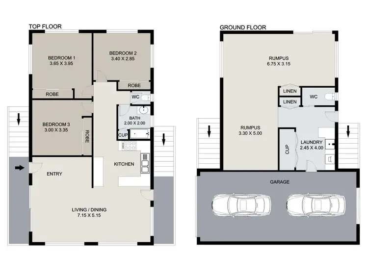 Floorplan of Homely house listing, 12 Clark Street, Clinton QLD 4680