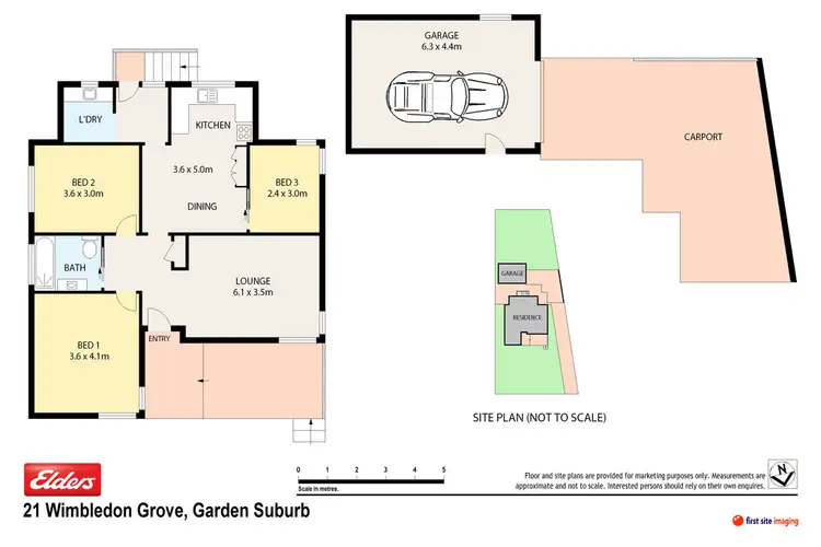 Floorplan of Homely house listing, 21 WIMBLEDON GROVE, Garden Suburb NSW 2289