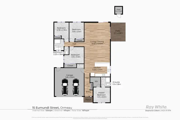 Floorplan of Homely house listing, 15 Eumundi Street, Ormeau QLD 4208