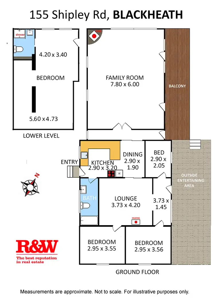Floorplan of Homely house listing, 155 Shipley Road, Blackheath NSW 2785