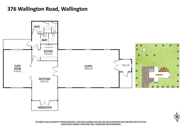 Floorplan of Homely other listing, 376 Wallington Road, Wallington VIC 3222