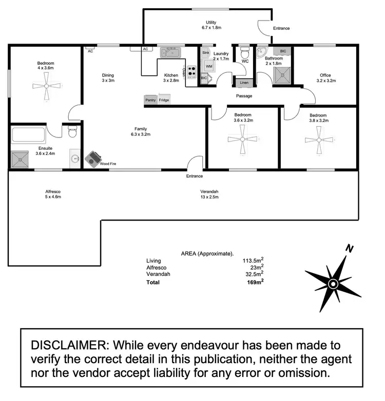 Floorplan of Homely house listing, 511 Western Approach Rd, Port Lincoln SA 5606