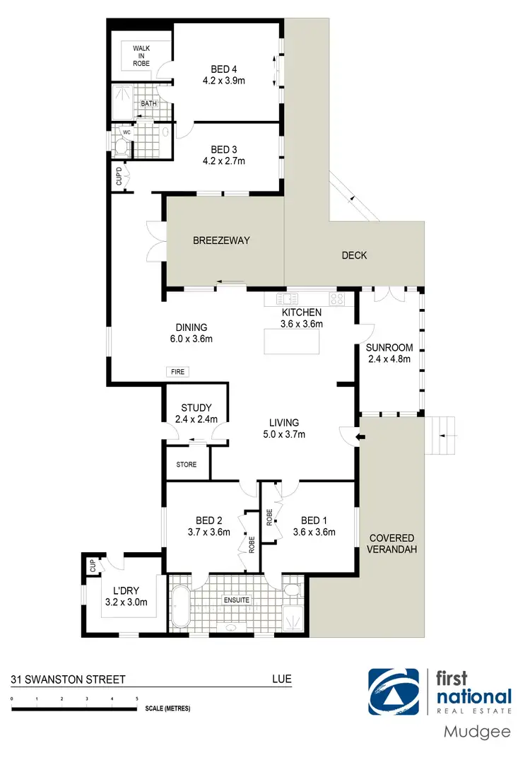 Floorplan of Homely house listing, 31 Swanston Street, Lue NSW 2850