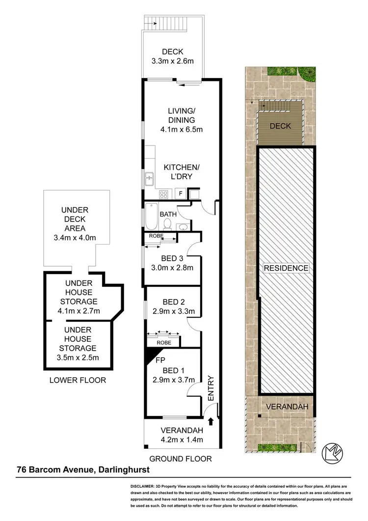 Floorplan of Homely house listing, 76 Barcom Avenue, Darlinghurst NSW 2010