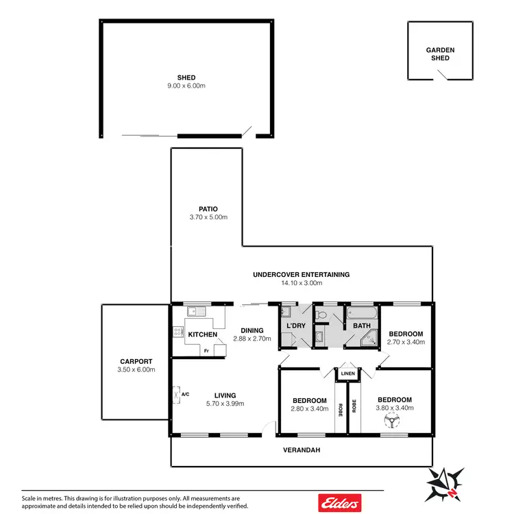 Floorplan of Homely house listing, 19 Sexton Street, Goolwa Beach SA 5214