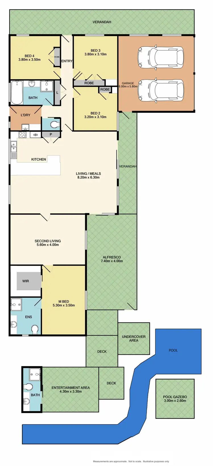 Floorplan of Homely house listing, 41 Arundel Street, Benalla VIC 3672