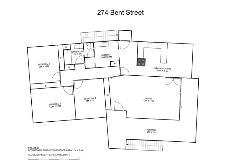 Floorplan of Homely house listing, 274 Bent Street, South Grafton NSW 2460