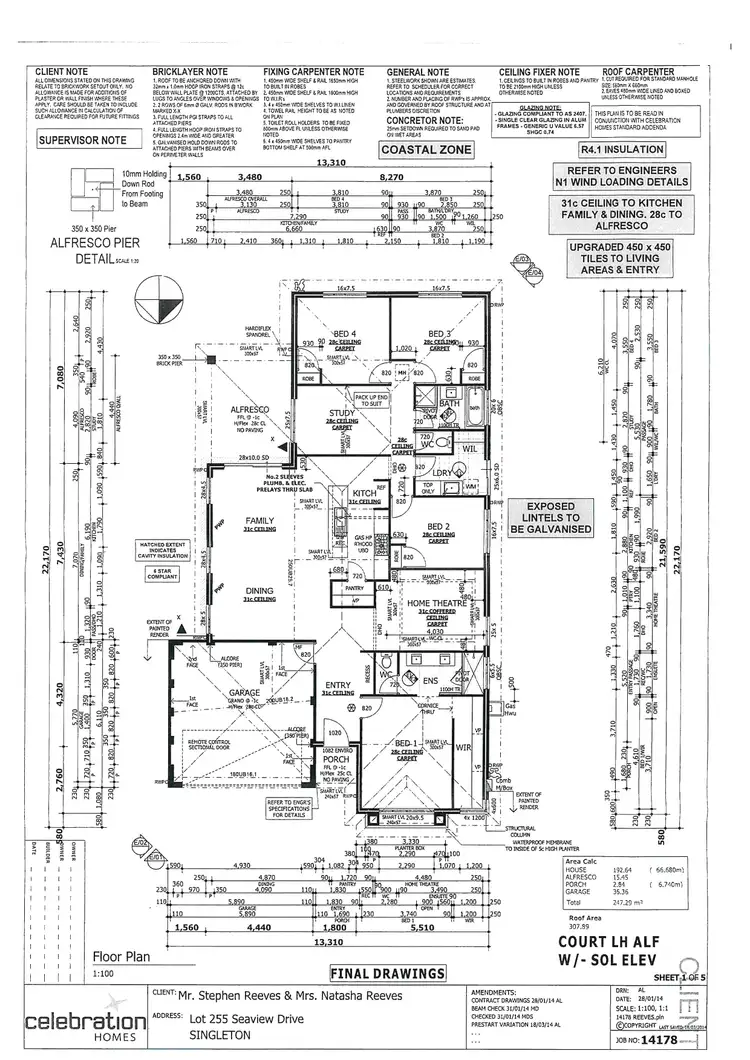 Floorplan of Homely house listing, 3 Seaview Drive, Singleton WA 6175