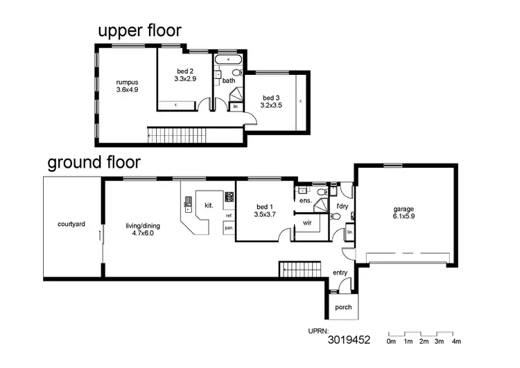 Floorplan of Homely townhouse listing, Address available on request