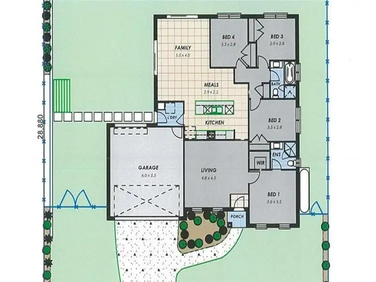 Floorplan of Homely house listing, 2 Eleanor Dark Court, Mudgee NSW 2850