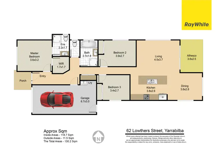 Floorplan of Homely house listing, 62 Lowthers Street, Yarrabilba QLD 4207