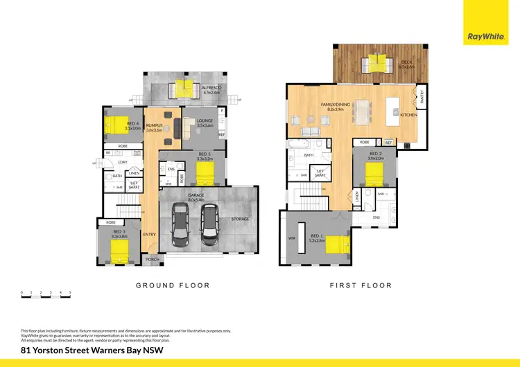 Floorplan of Homely house listing, 81 Yorston Street, Warners Bay NSW 2282